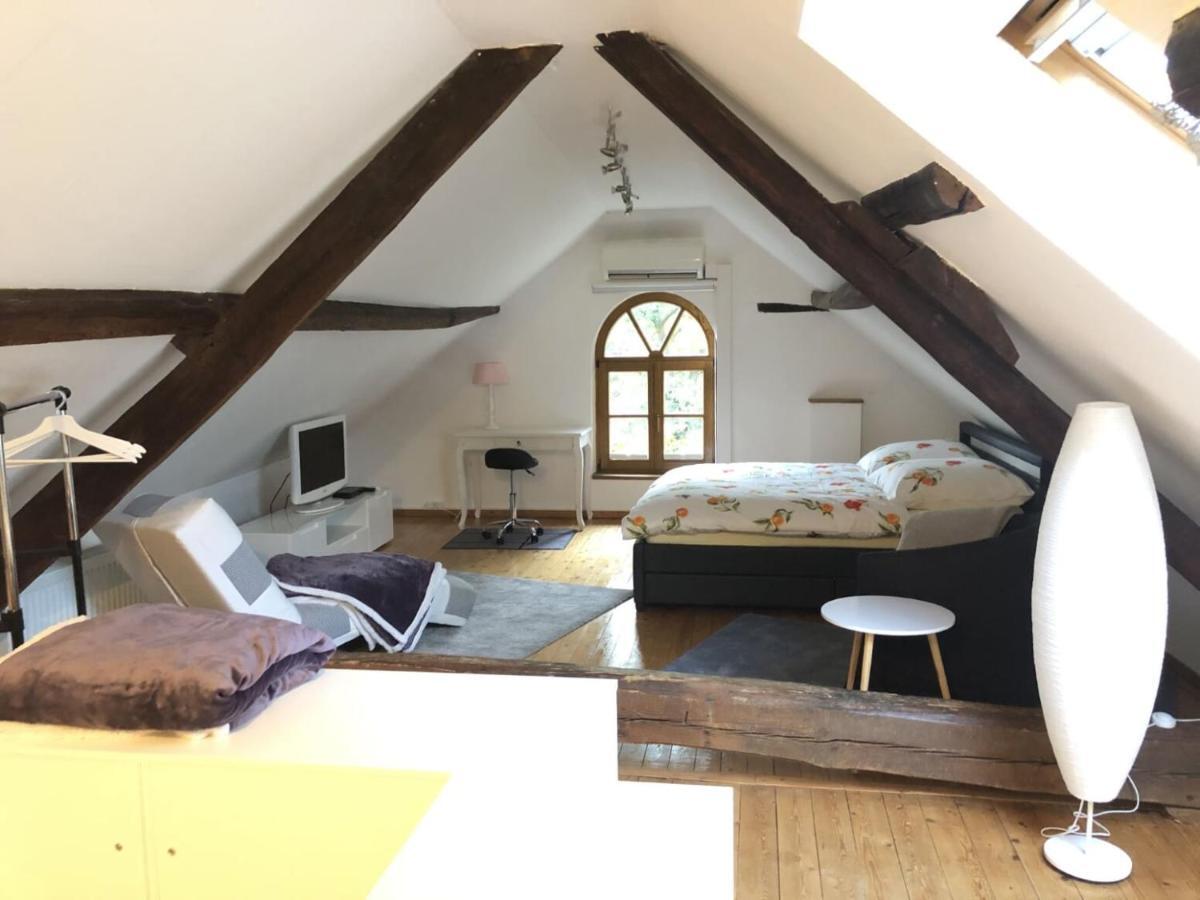 Ferienwohnung Auf Denkmalgeschuetztem Sturmhof Grefrath Exterior foto